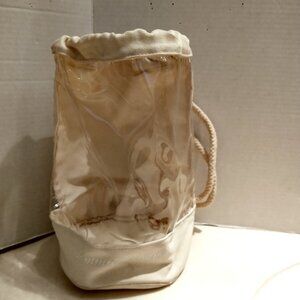 NEW CREAM TOMMY BAHAMA CANVAS TOTE